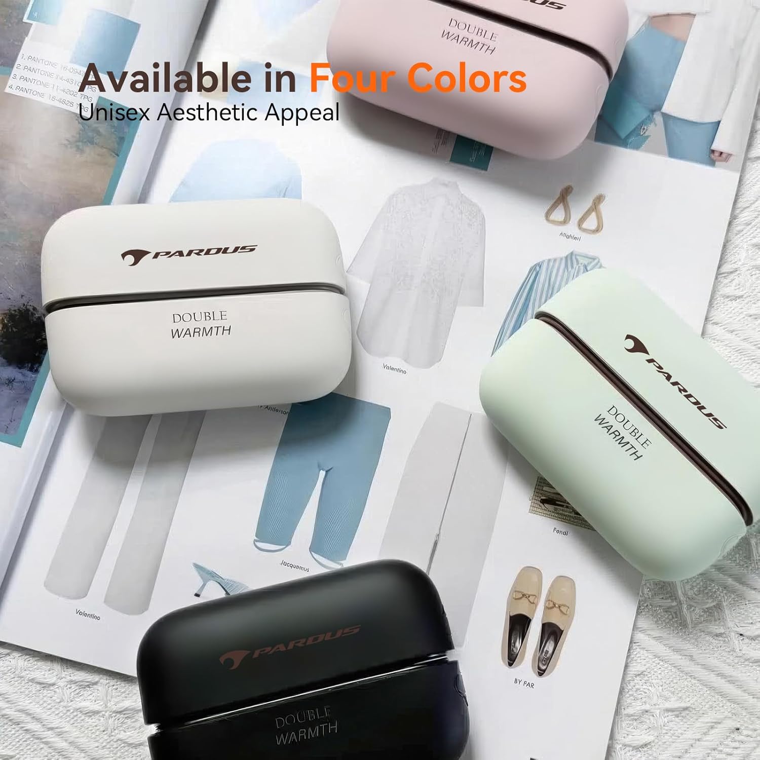 Pardus Hand Warmers Rechargeable 2 Pack, 6000mAh Electric Hand Warmers, 480 Minutes Long Safe Heat, Portable Pocket Heater, Gifts for Christmas, Hunting, Cycling, Winter Sport Accessories (Quartz) - Image 3