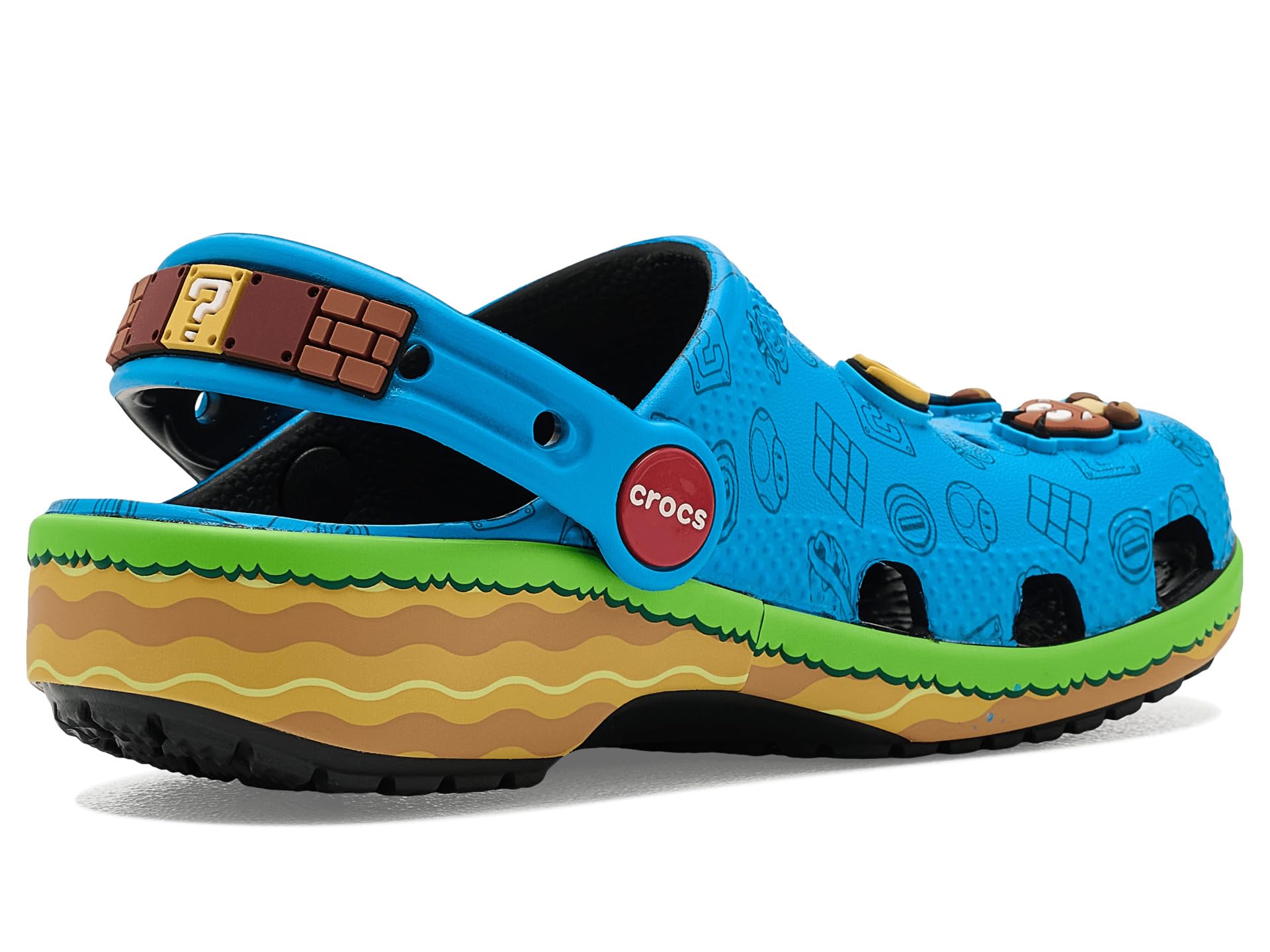 Crocs Super Mario Core Classic Clog T ObstrucciónUnisex niños
