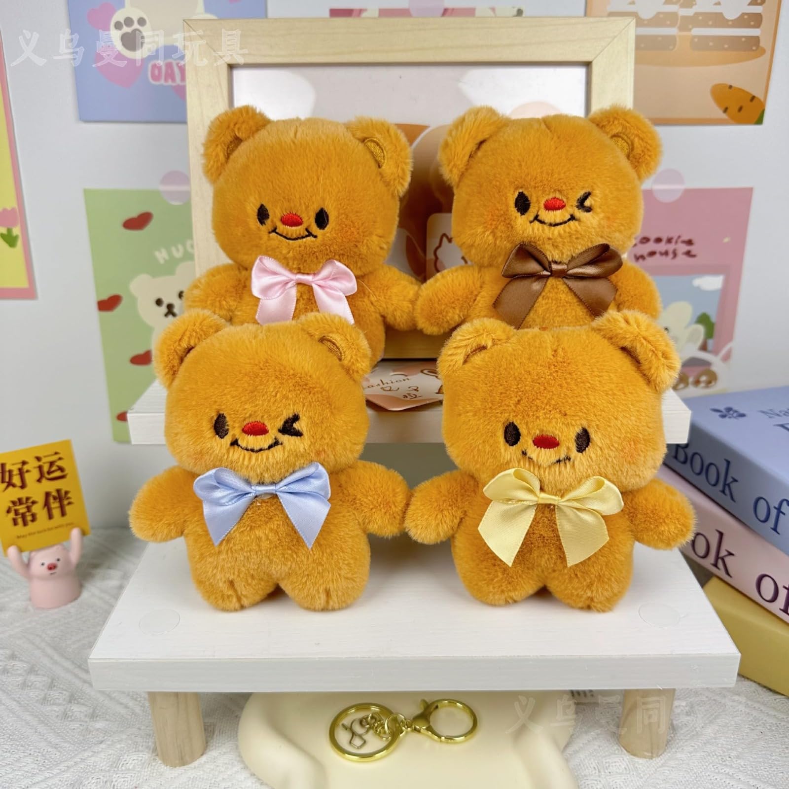 Amazon.co.jp: [Hushan] 対応 バターベア ぬいぐるみ 非公式 エプロン