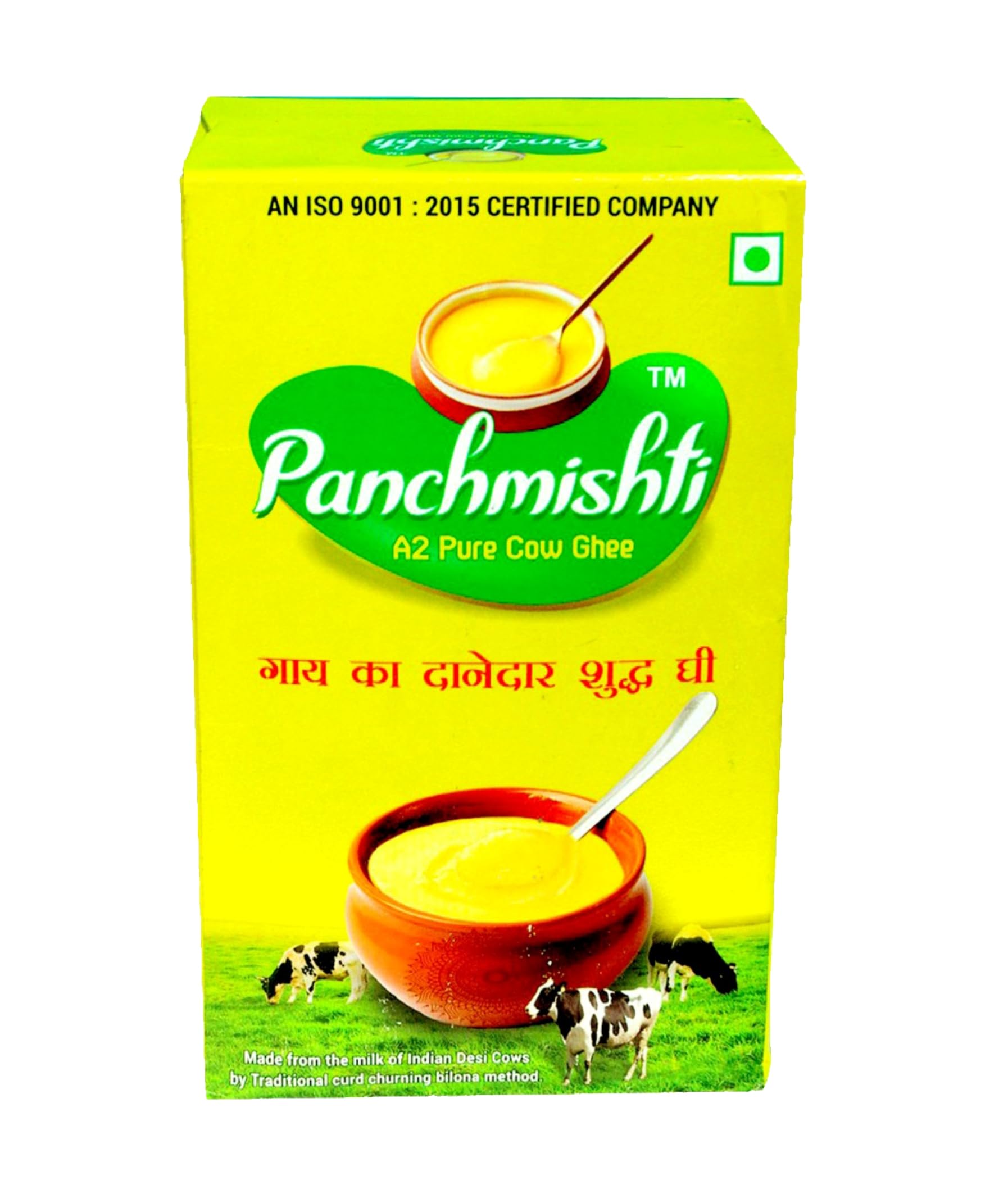 PANCHMISHTI A2 Pure Ghee - 1 Litre Tetra Pack | 100% Desi Cow Ghee | Curd Churning Bilona Method | Grassfed, Cultured, Premium & Traditional Ghee | Immunity Booster (B0D8J6H3ZL) Amazon Price History, Amazon Price Tracker