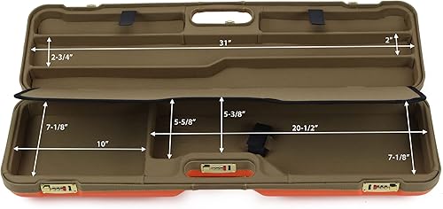 Miniatura 3 de Negrini WINGS - Funda de escopeta de caza color caqui Blaze OUSxS Deluxe - 1621BLXP6275