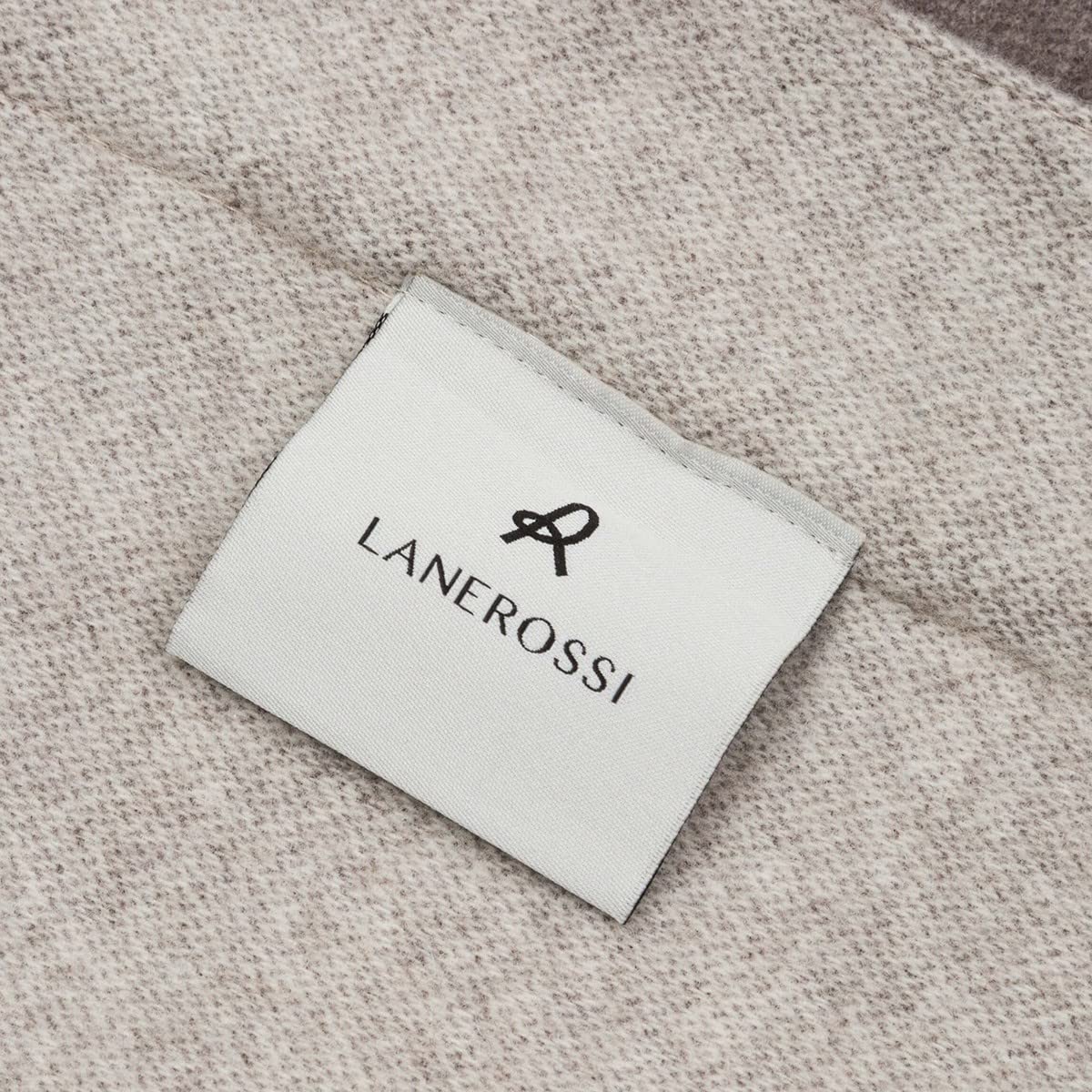 Coperta Matrimoniale Maxi Lanerossi Afrodite Lana Merinos Superfine 240x260 cm Beige
