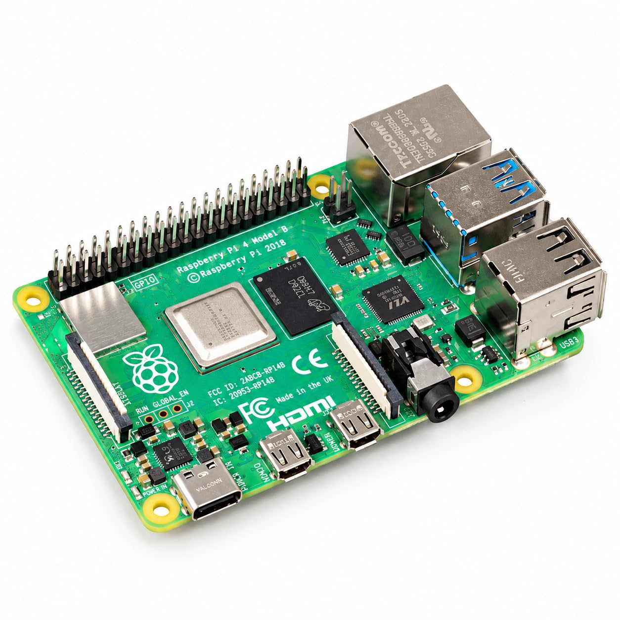 Amazon.com: Raspberry Pi 4 Computer Model B 8GB Single Board