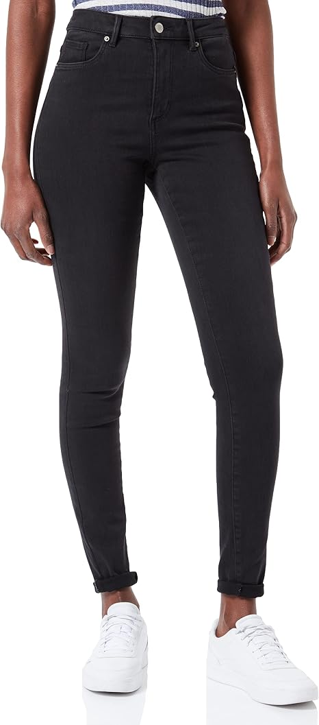 Vero Moda VMSOPHIA HR Skinny J GU150 GA Noos Jeans, Denim Nero, S Donna :  Amazon.it: Abbigliamento