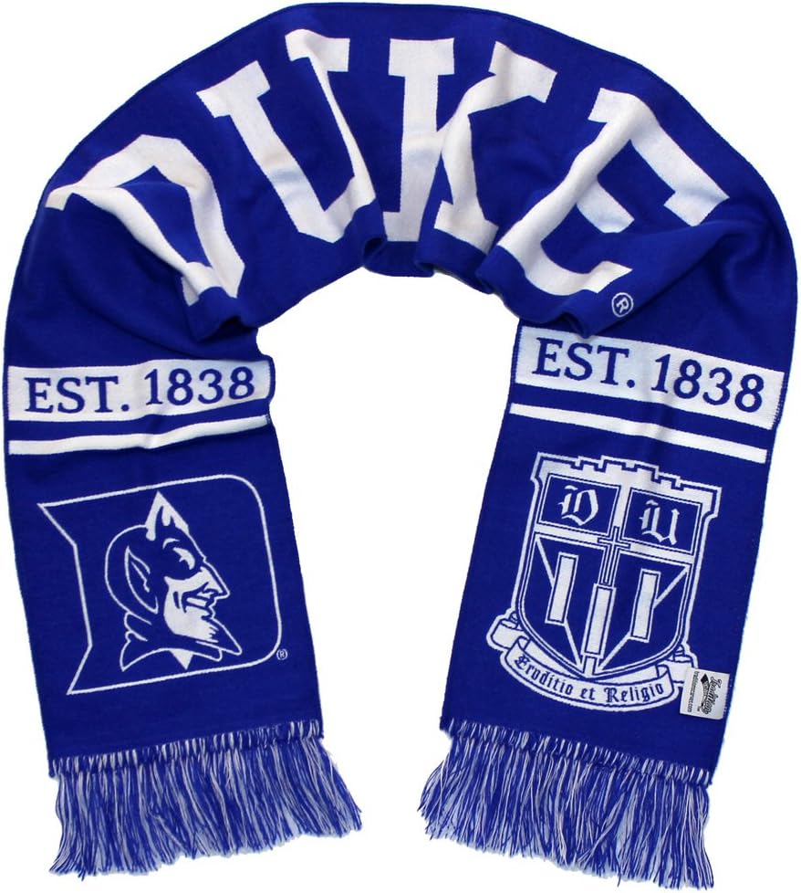 Tradition Scarves Duke University Scarf - Classic Duke Blue Devils