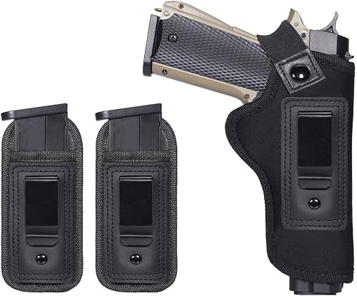 Funda IWB - Se adapta a la mayoría de pistolas estilo 1911 - Kimber - Colt - S & W - Sig Sauer - Remington - Ruger y más