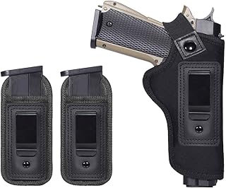 Best TACwolf IWB Holster - Fits Most 1911 Style Handguns - Kimber - Colt - S & W - Sig Sauer - Remington - Ruger & More Review 