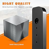 Vista 7 de Kit Extensor Reubicador de Equipaje de Maletero Ajustable de 1"-3" con Placa de Montaje Compatible con Harley Touring Electra Glides Road Glides