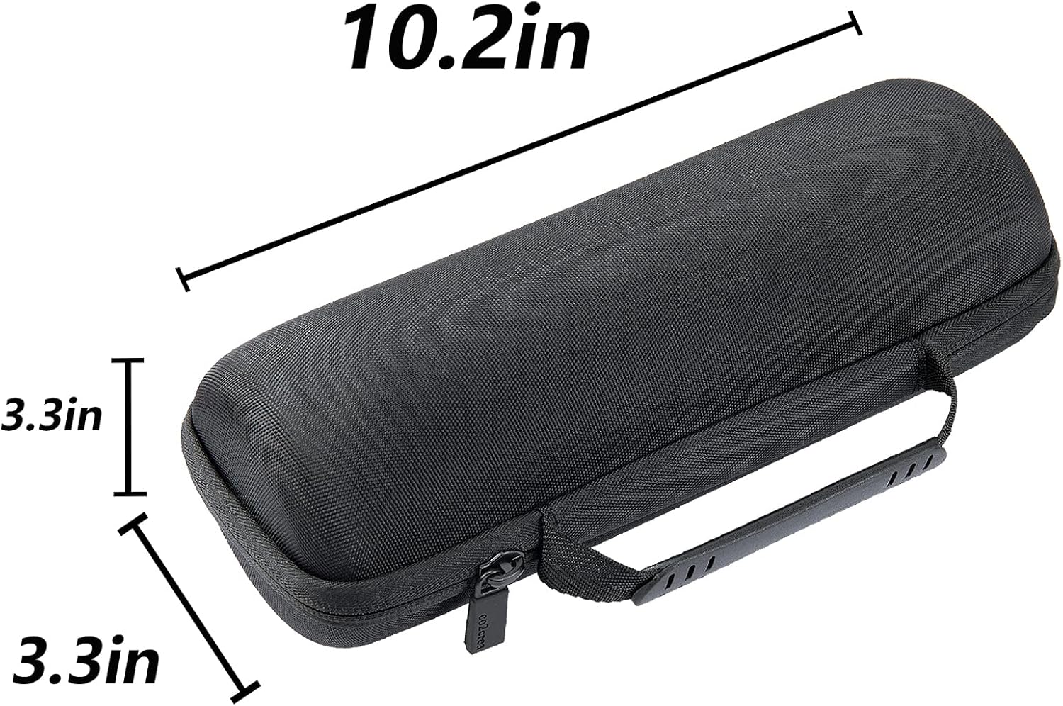 co2CREA Hard Travel Case for JBL Flip 6, 5, 4, 3 Waterproof Portable Speaker (Black Case + Inside Grey) - Image 7