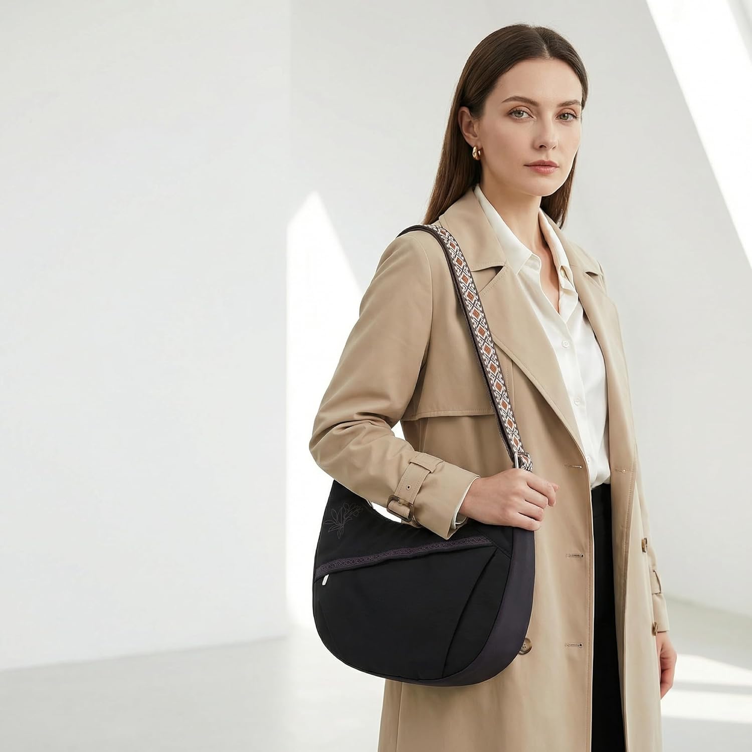 Crossbody Bags for Women Messenger Shoulder Bag Purses for Women with Adjustable Strap for Travel