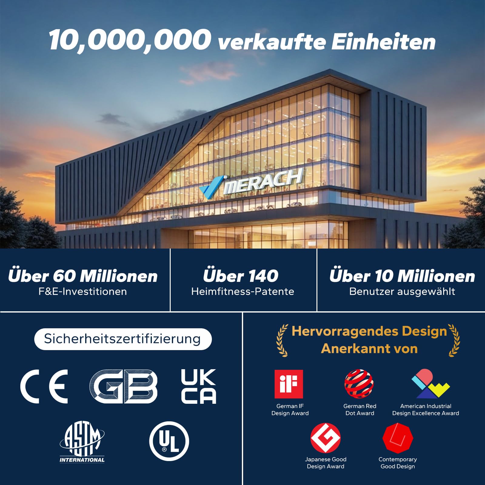 MERACH 4D Vibrationsplatte mit 7 Vibrationsmodi, 120 Geschwindigkeitsstufen, 5 Intelligenten Programmen, Integriertem Bluetooth-Lautsprecher und Umgebungslicht