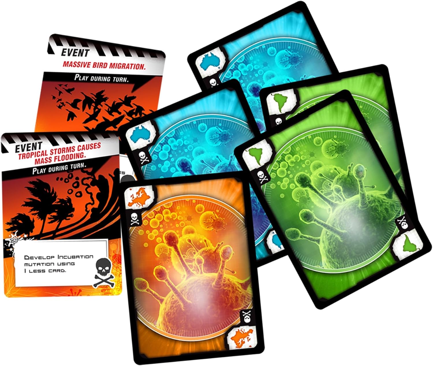 Pandemic Contagion Board Game - Become the Disease in This Standalone Strategy Game! Cooperative Game for Kids & Adults, Ages 13+, 2-5 Players, 30 Minute Playtime, Made by Z-Man Games