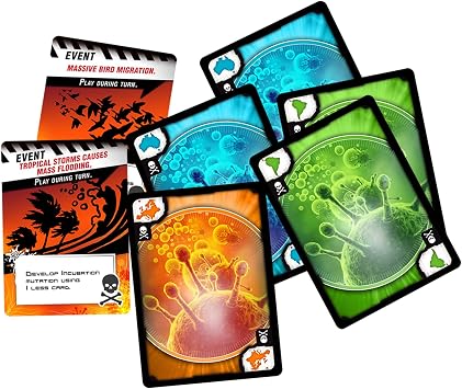 Pandemic Contagion Board Game - Become the Disease in This Standalone Strategy Game! Cooperative Game for Kids & Adults, Ages 13+, 2-5 Players, 30 Minute Playtime, Made by Z-Man Games