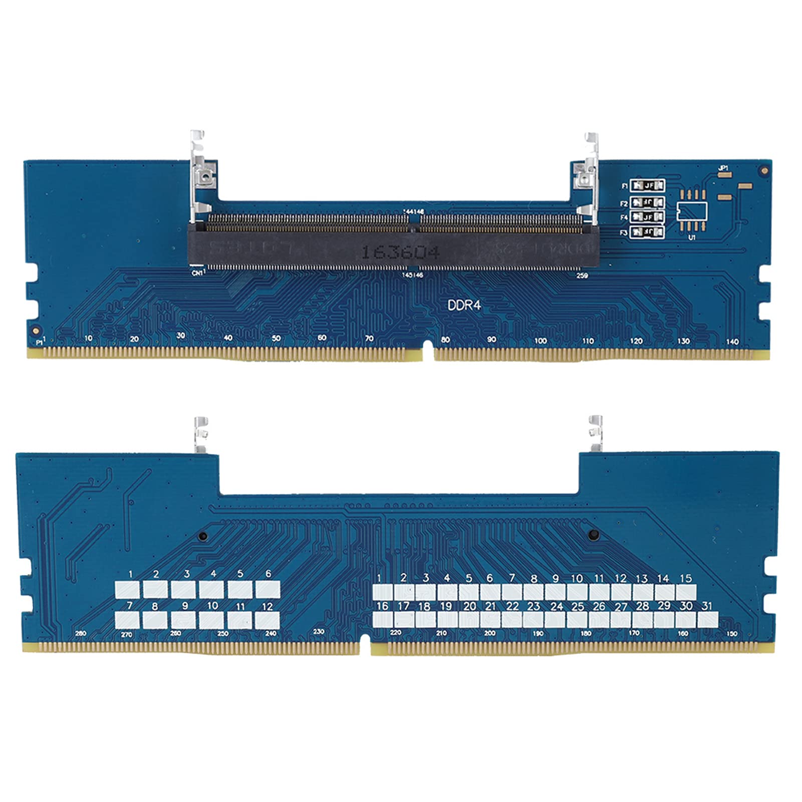 Carte Adaptateur So-DIMM vers Ordinateur de Bureau, Ordinateur Portable DDR4 Professionnel vers Module de Mémoire DIMM de Bureau Adaptateur de Connecteur RAM