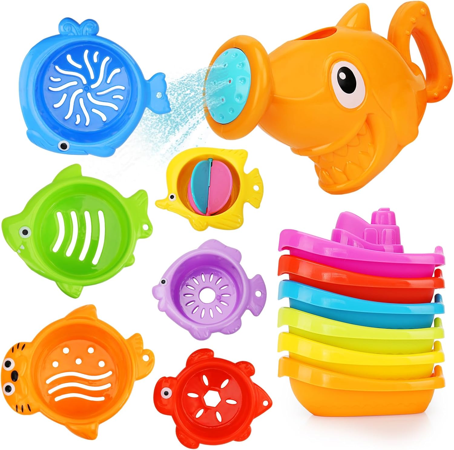 Baby Bath Toys for Kids Ages 1-3,13 Pcs Bathtub Toys Jamaica Ubuy