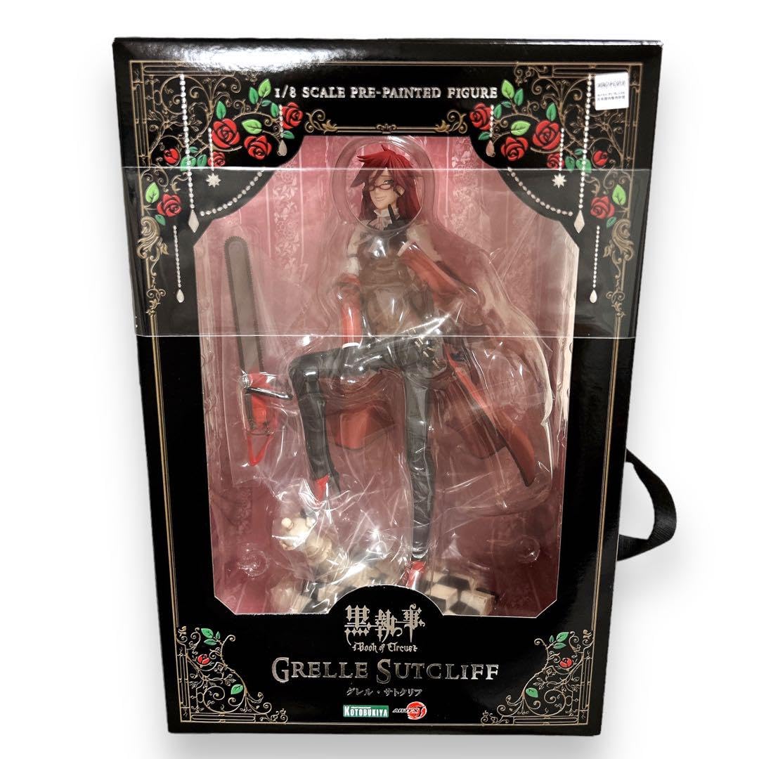 新品●ARTFX J 黒執事 グレル・サトクリフ フィギュア　コトブキヤ 2025年最新】コトブキヤ ARTFX J 黒執事 Book of Circus グレル