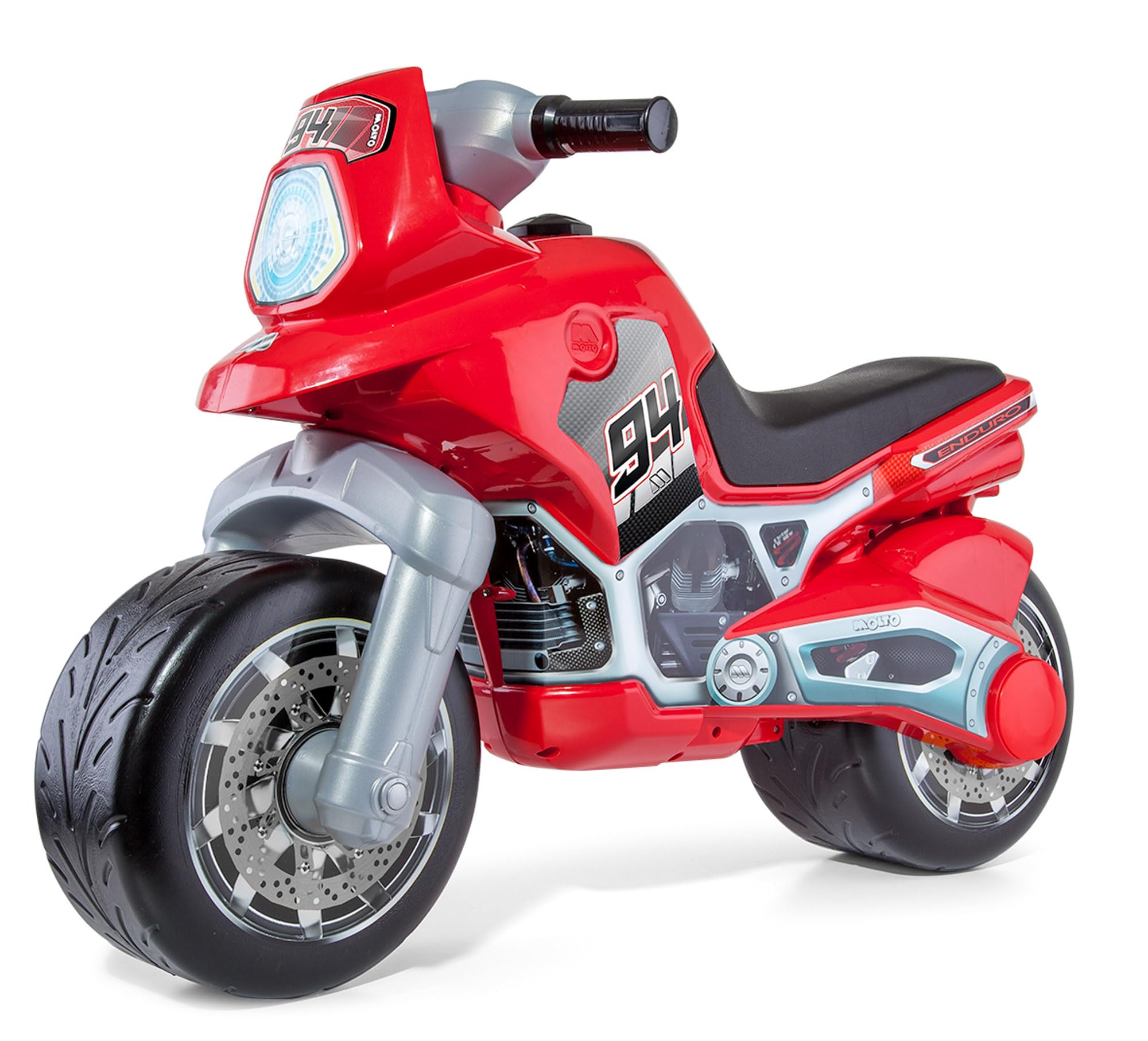 MOLTO | Moto Molto Cross | Scooter Tout Terrain | Jouets pour Enfants sûrs et Robustes | Favorise Un développement sain de l'enfant | +18 Mois