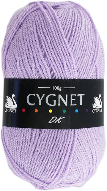 Cygnet Lilac Double Knitting Yarn - 100g