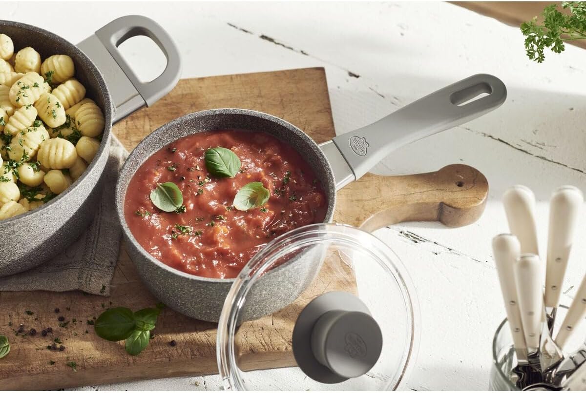 BALLARINI 75002-934-0 Saucepan 1.5 L Round Grey