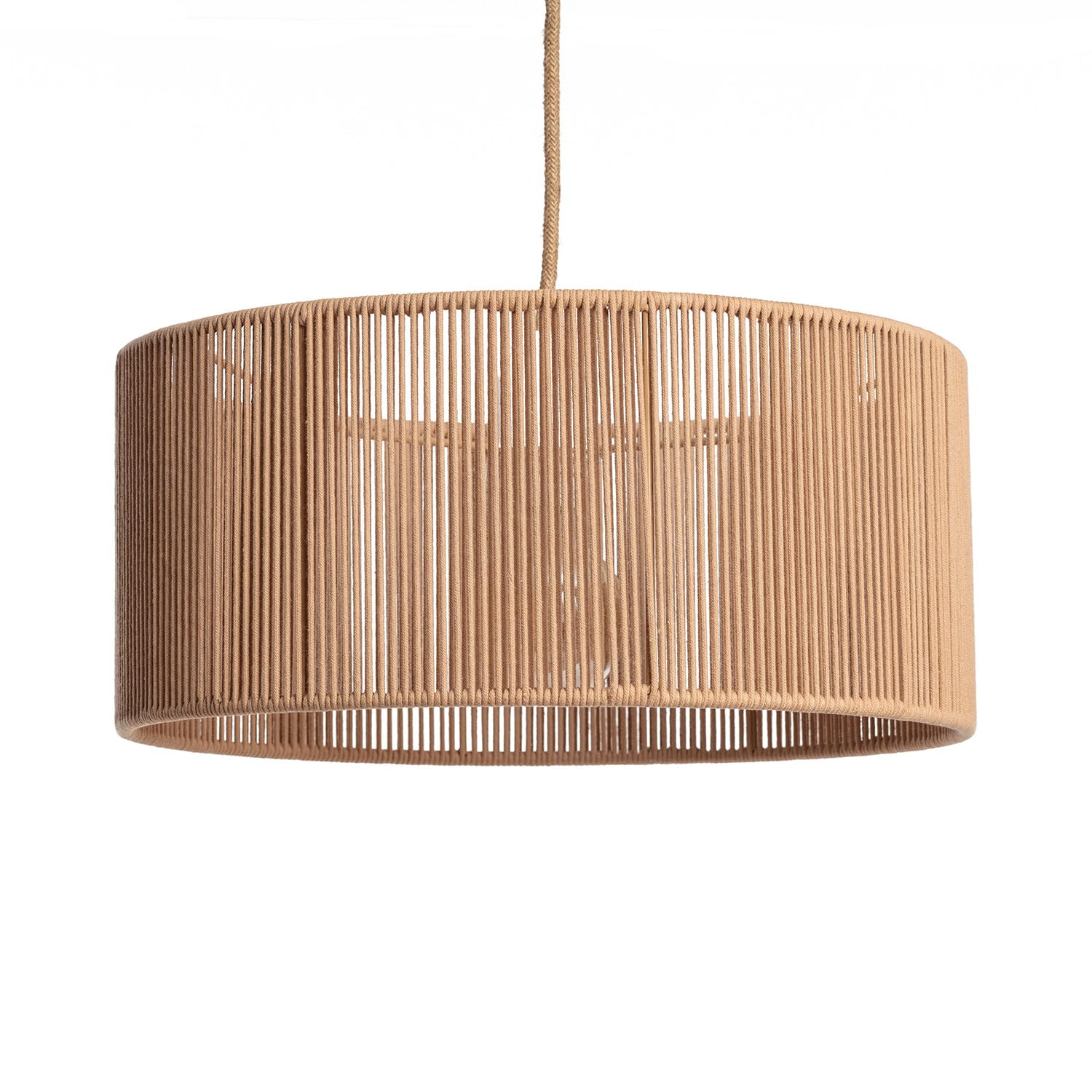 LEDKIA Lámpara Colgante Cuerda de Algodón Cesca 400 mm | CasquilloE27