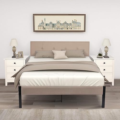 Miniatura 8 de GBU - Mesitas de noche para dormitorio; juego de 2 mesitas de noche de madera con cajón para el hogar Grano de madera blanca (3 cajones),Grano de