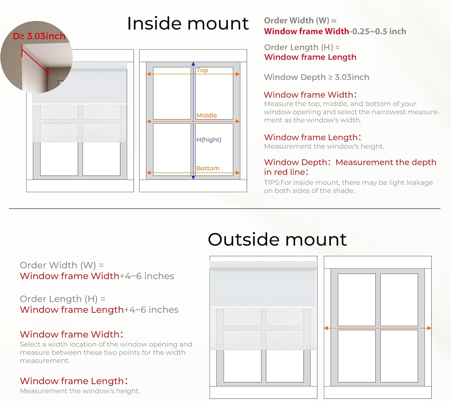 Allesin zen Cordless Dual Roller Shades with Square Cassette, Double Layer Window Shades, Blackout and Light Filtering, Day and Night Blinds for Home Office Door, White and White, 24" W X 72" H