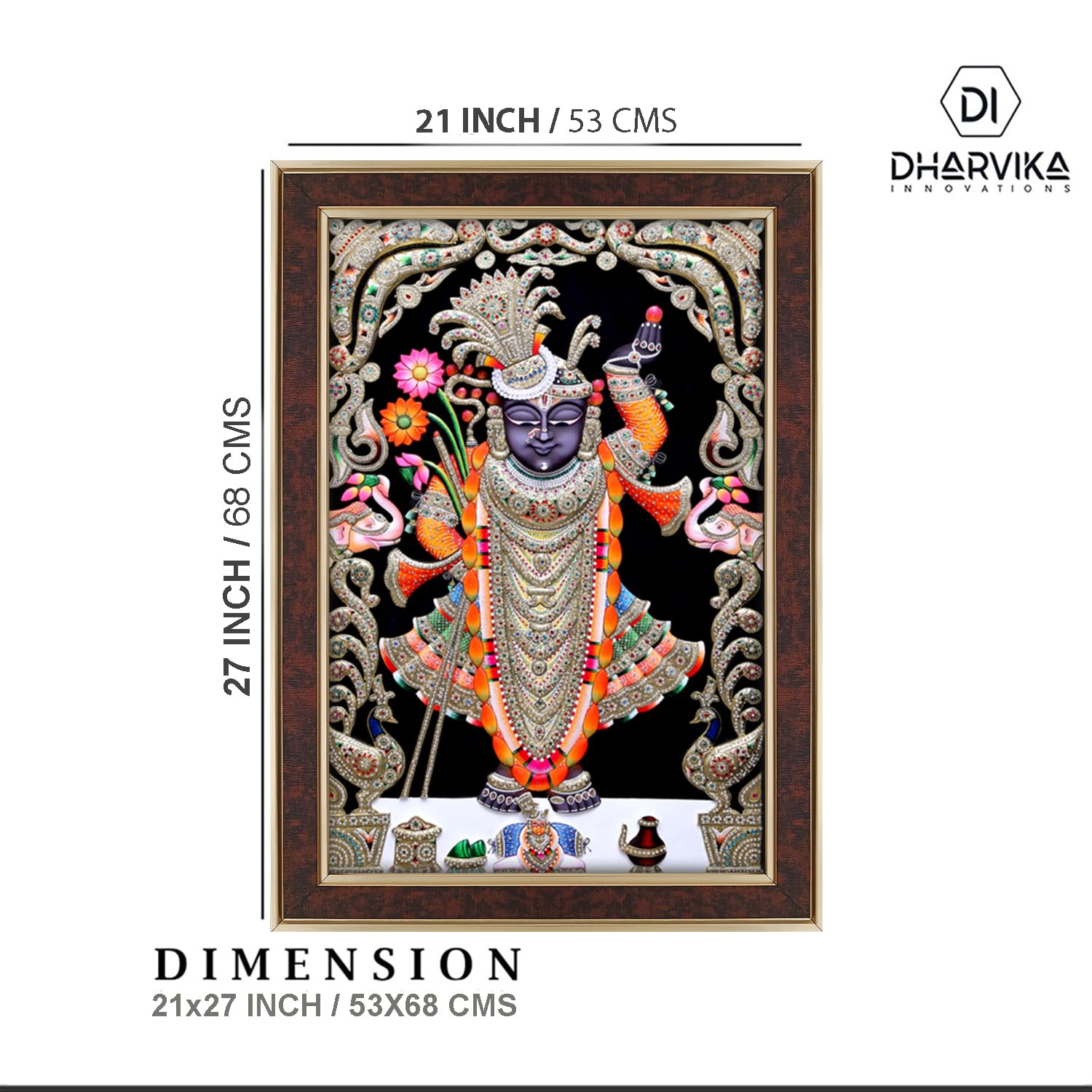 Shrinathji Photo Frame - Elegant Decorative Frame -2