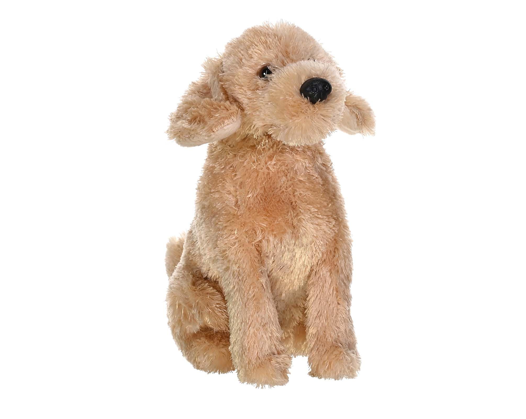 Wild RepublicRescue Dog, Cockerpoo, Stuffed Animal, with Sound, 5.5 inches, Gift for Kids, Plush Toy, Fill is Spun Recycled Water Bottles