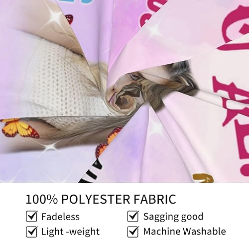 Miniatura 5 de Tapiz personalizado de niña negra con nombre personalizado afroamericano motivacional para colgar en la pared, para mujeres negras, meditación de