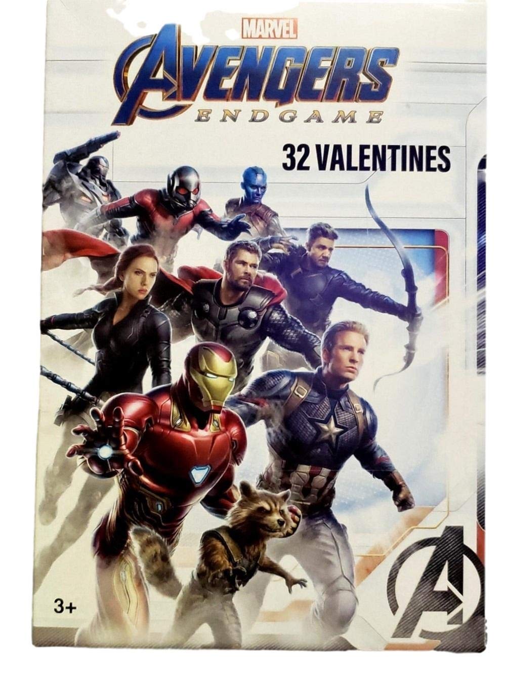 Amazon.com: Marvel Avenger Endgame Valentines Classroom Exchange Cards 32 :  Toys & Games