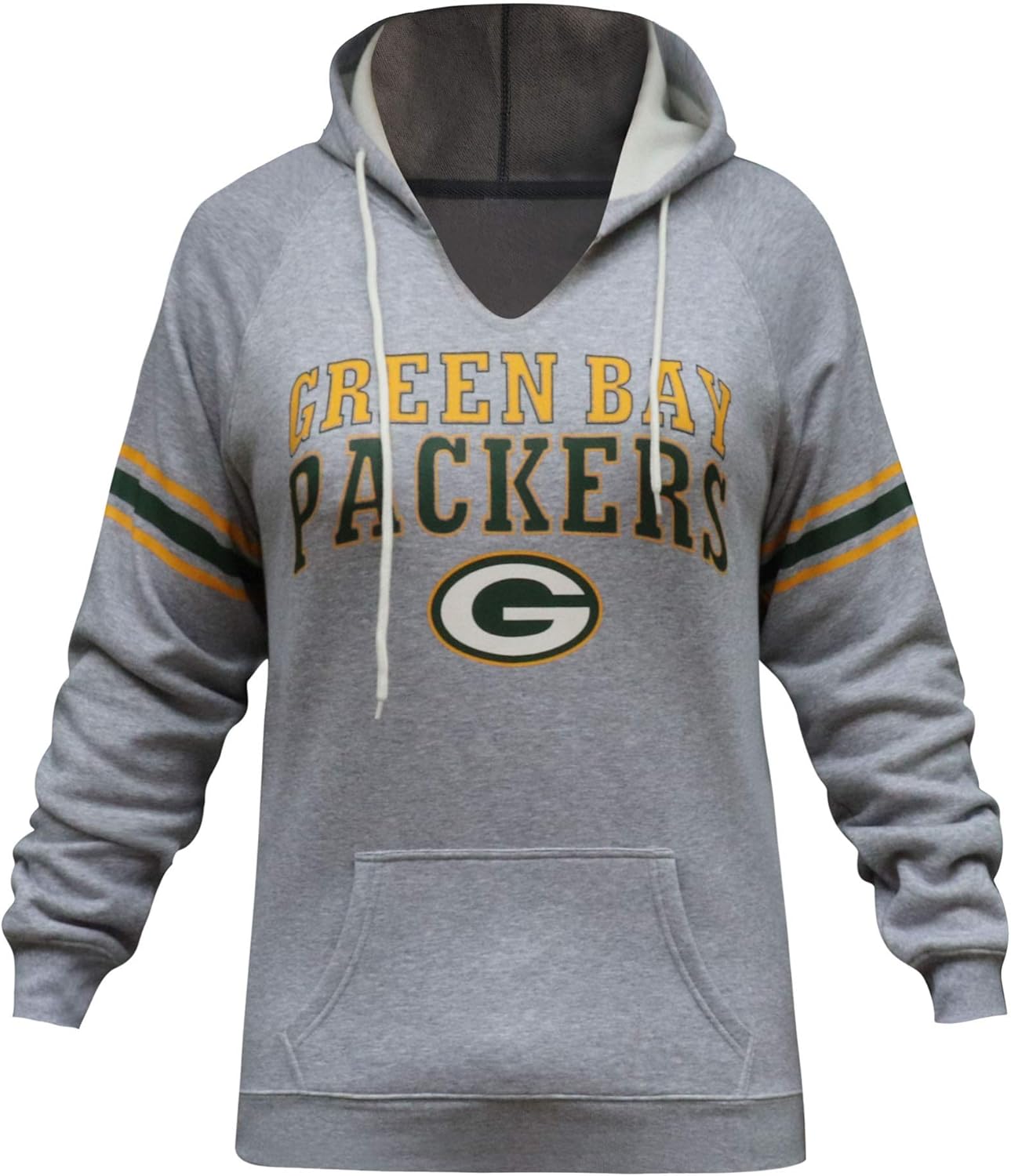 grey packers hoodie
