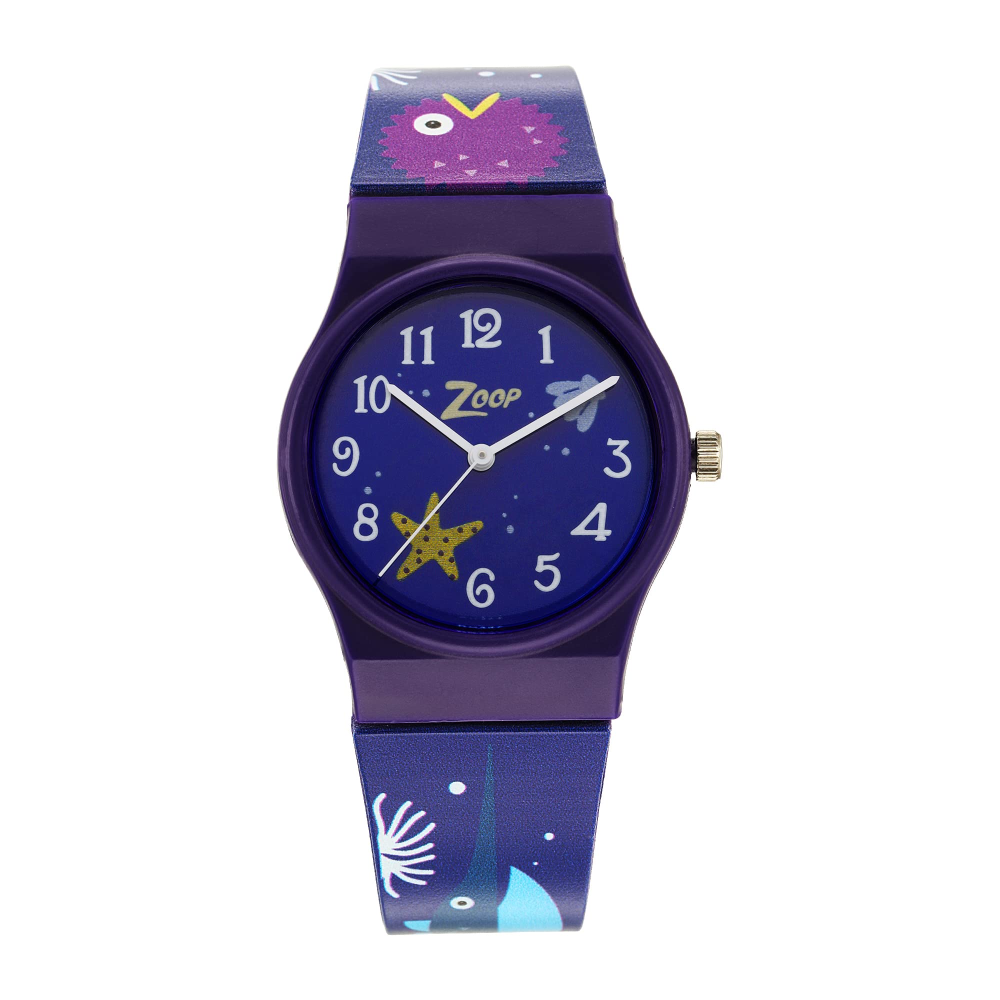 Zoop by Titan Quartz Analog Blue Dial Plastic Strap Watch for Kids-NSC3028PP15W (B0B1S79W35) Amazon Price History, Amazon Price Tracker