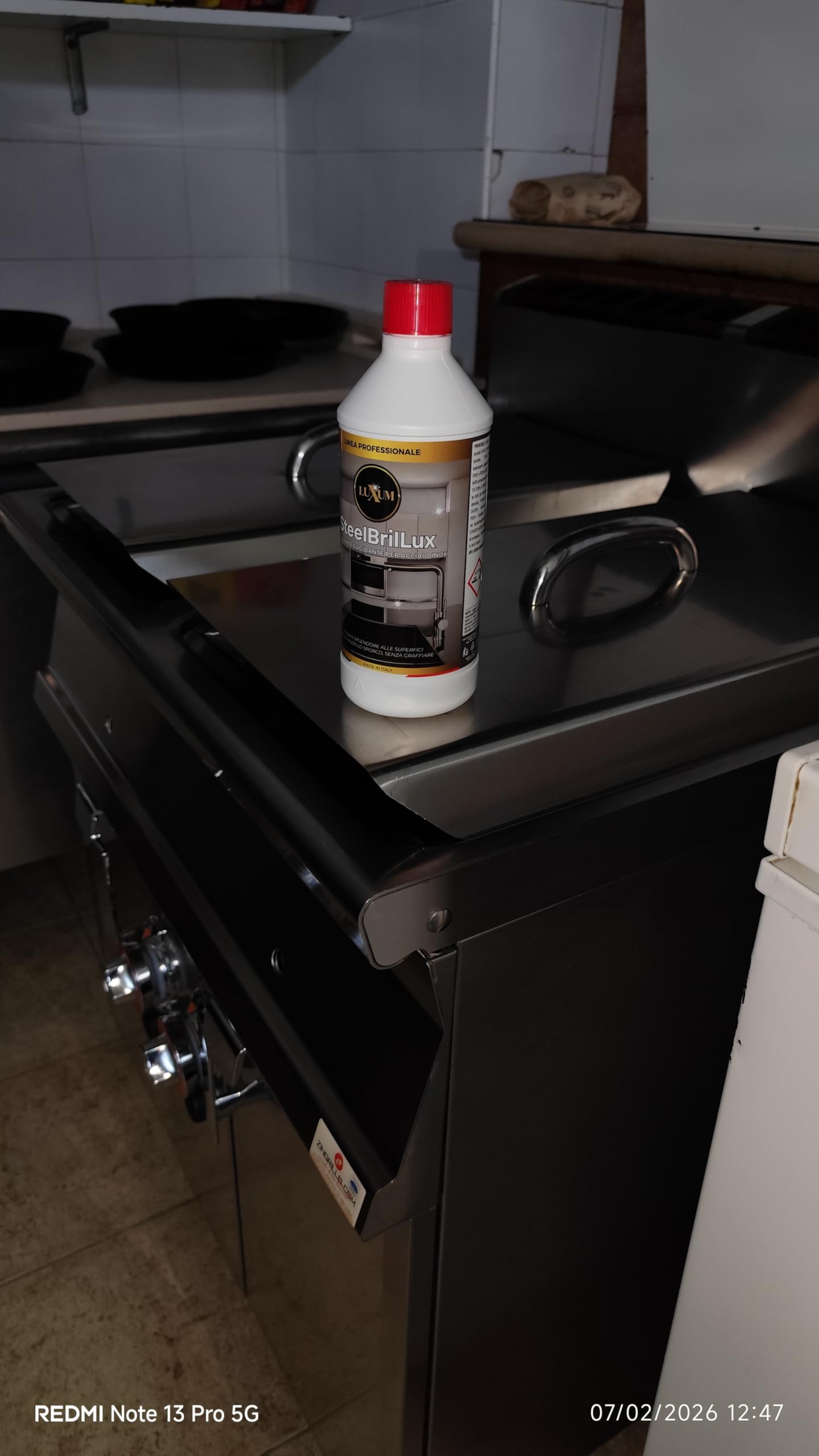 OvenLux PRO Detergente sgrassante decarbonizzante HACCP – 750 ml