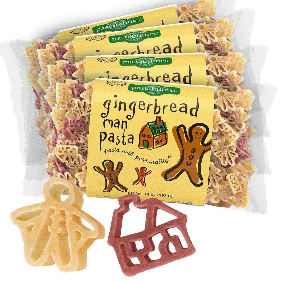 Pastabilities Gingerbread Man Pasta, Fun Shaped