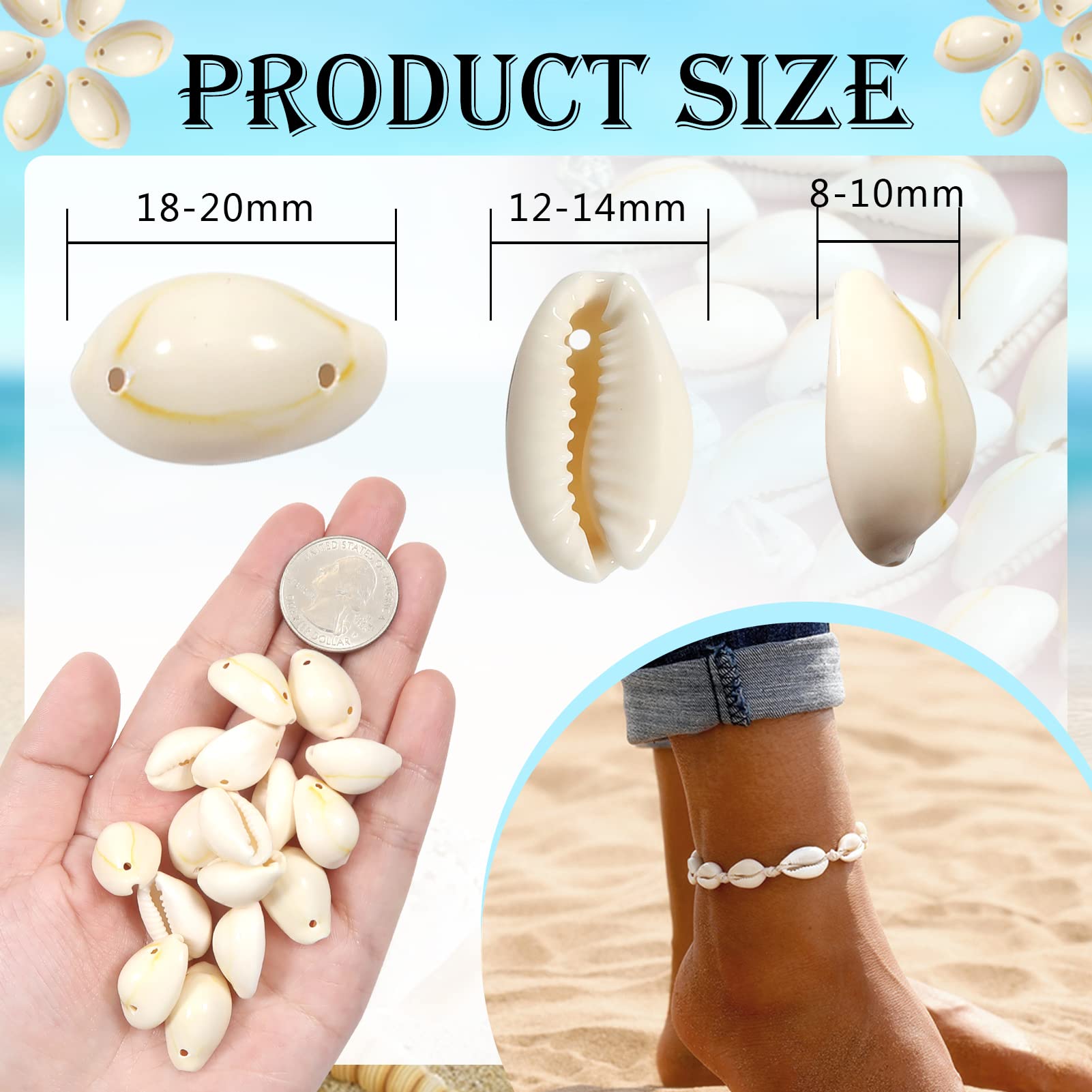 Collana Conchiglia In Oro Bianco 18 Kt E Cubic Bianca Donna - Foto 3