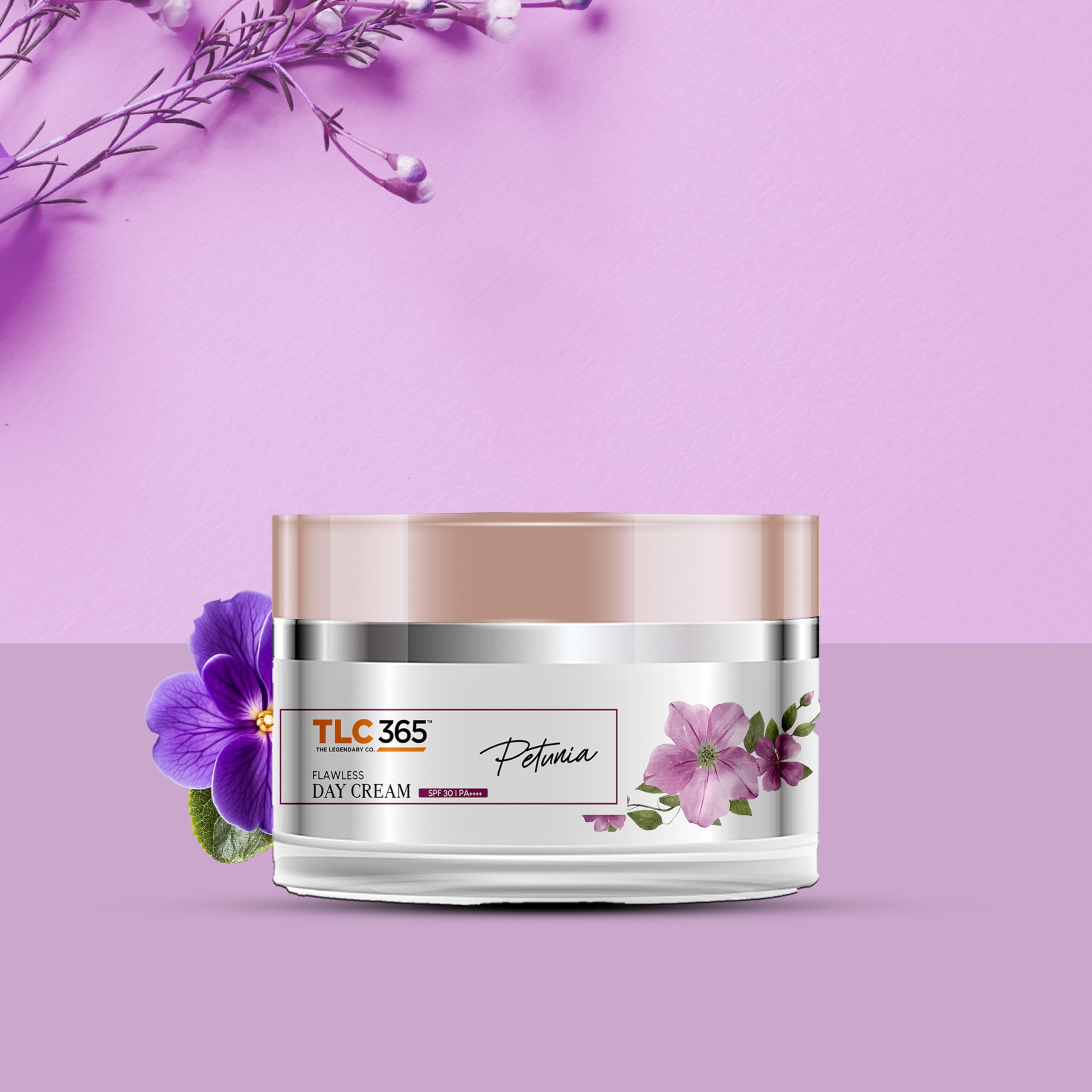TLC 365 Petunia Flawless Day Cream With SPF 30PA++++: Defense