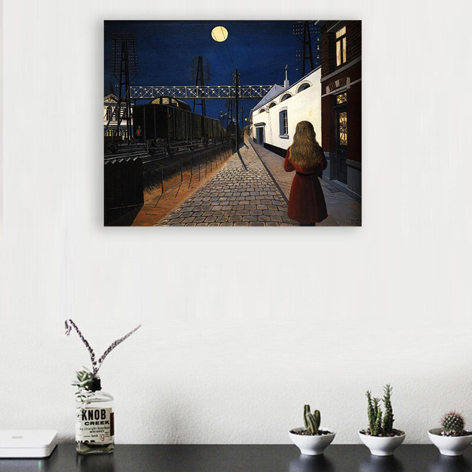Amazon.com: Paul Delvaux- Famous Paintings Fine Art Poster