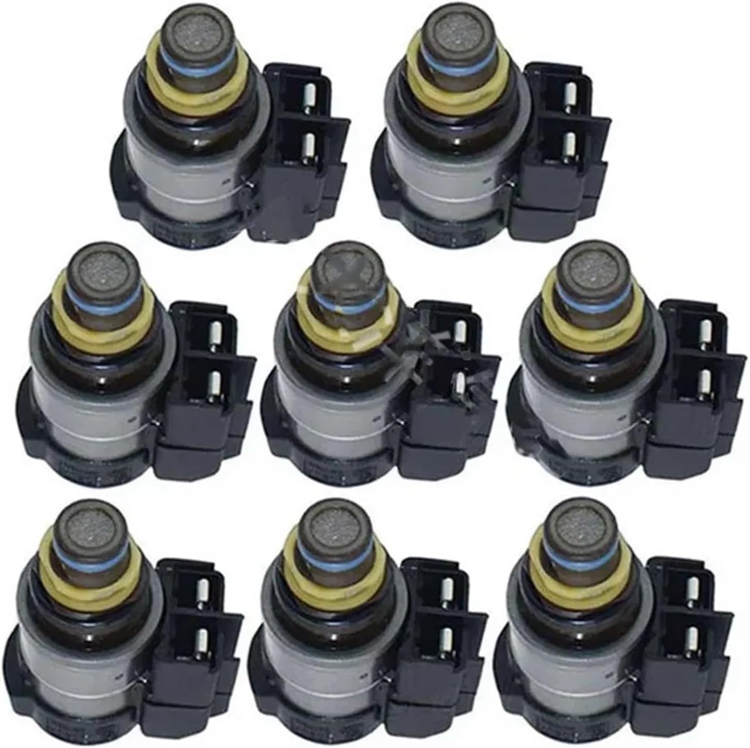 8Pcs 722.9 0260130035 0260130034 Gearbox Solenoid Valve Assembly Compatible With Mercedes 7-Speed Wave Box