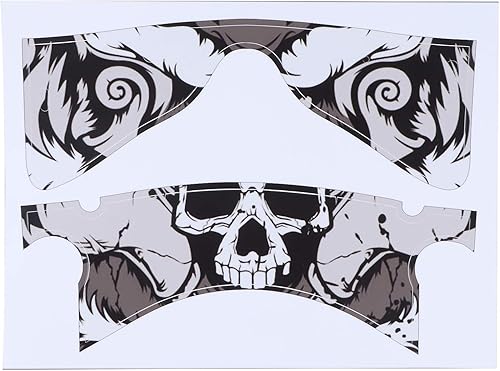 Vista 2 de Eboxer VR Glasses Skin Sticker for Oculus Quest 2 VR Headsets and Controller Sticker for Oculus Quest 2 Protective Decal Virtual Reality Protective