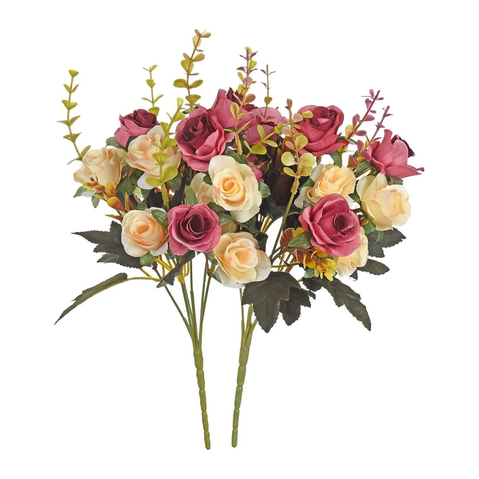 Guirlande murale en fleurs de soie rose pour décoration de salle de mariage et festival
