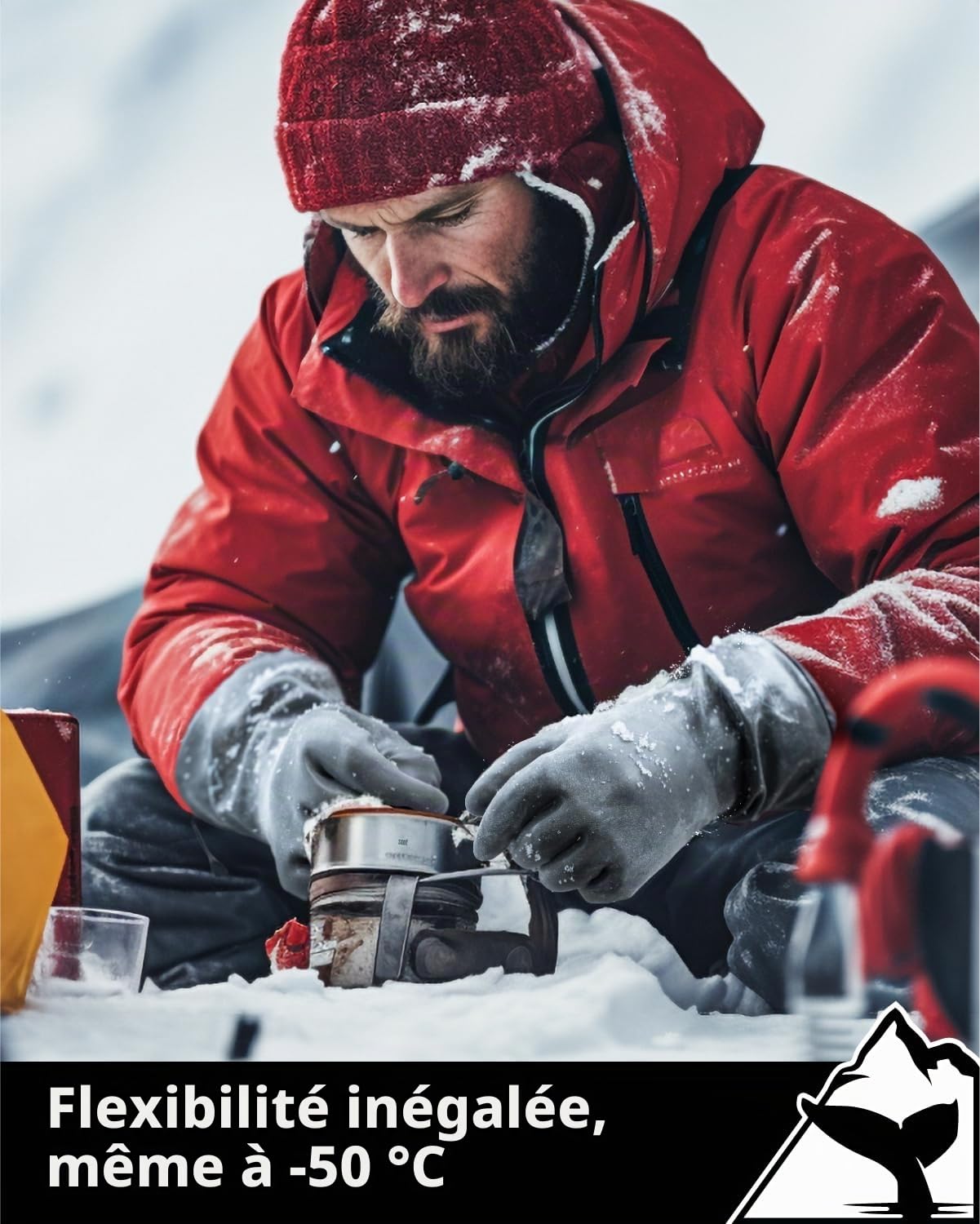 toolant Balaena Waterproof Winter Gloves Gants d'hiver Mixte