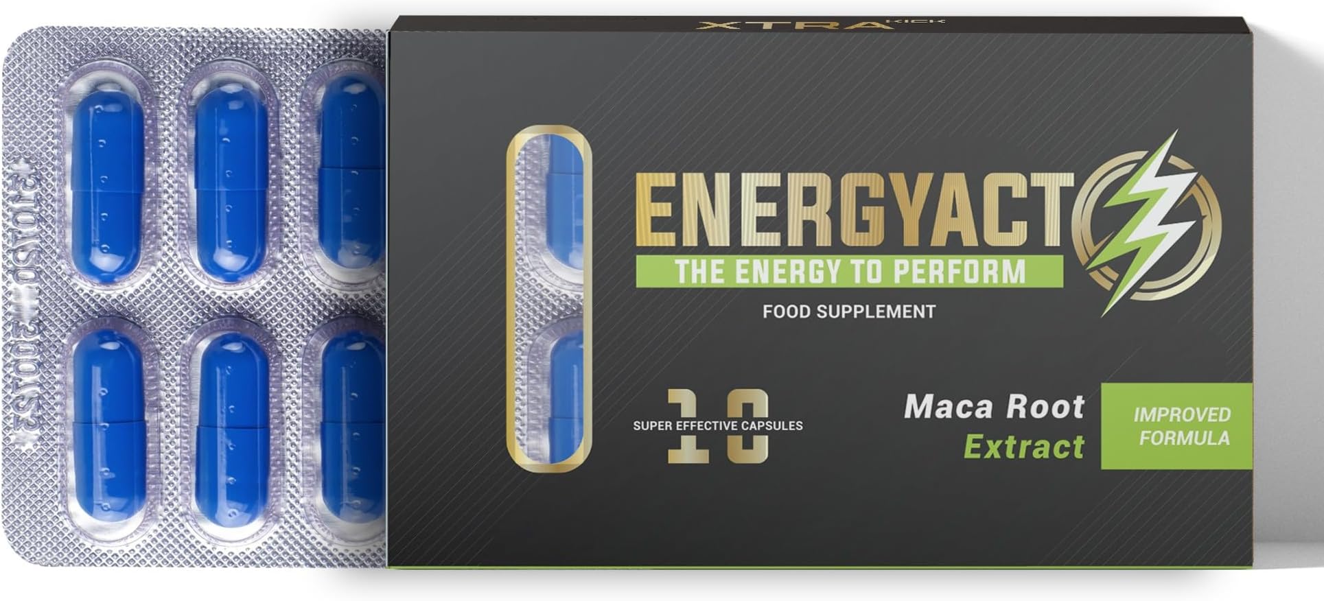 Blended Sports Nutrition for Enhanced Endurance and Energy Power-Up (10 Count)