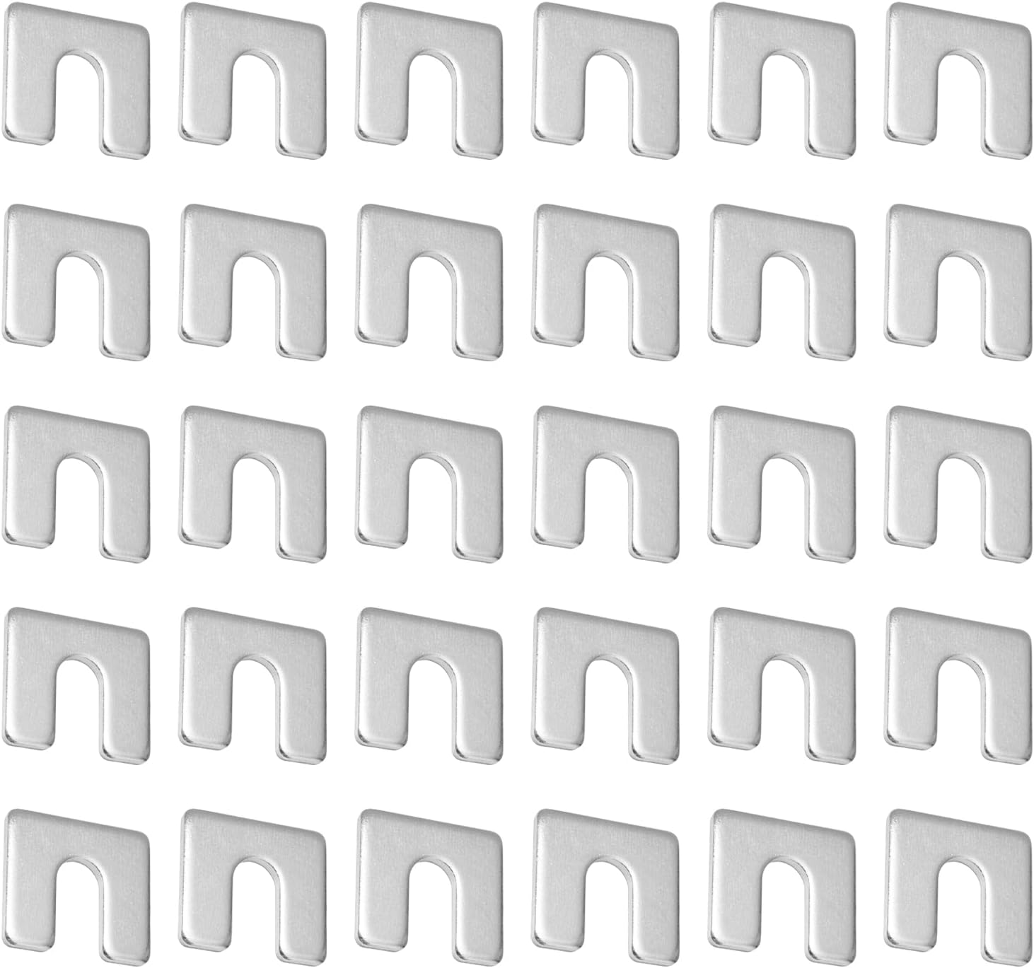 30Pcs Auto Body Fender Alignment Shim - 1/16" & 1/8" Thick Body Shims with 3/8" Slots - Durable Fender Adjustment Tool Set