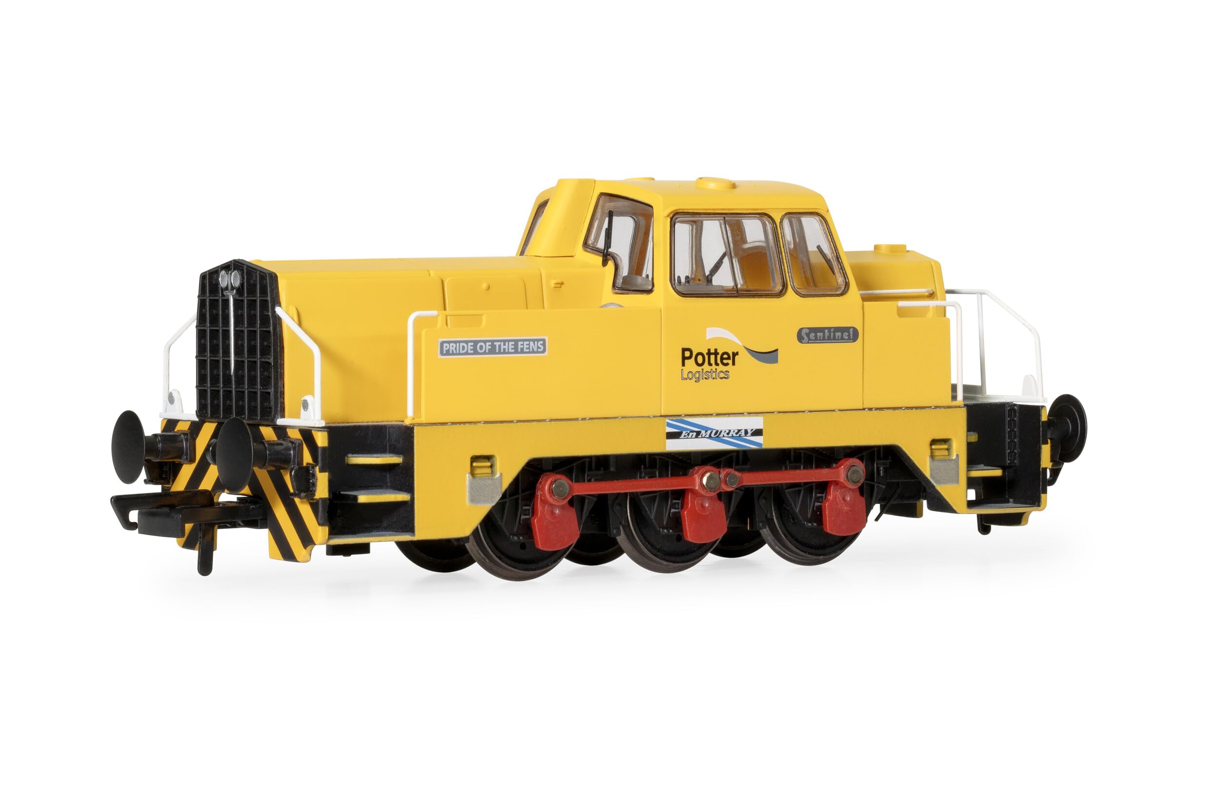 hornby hobbies R30307 Potter Logistics, Sentinel, 0-6-0, Pride of The Fens' -Era 11, Yellow, OO Gauge