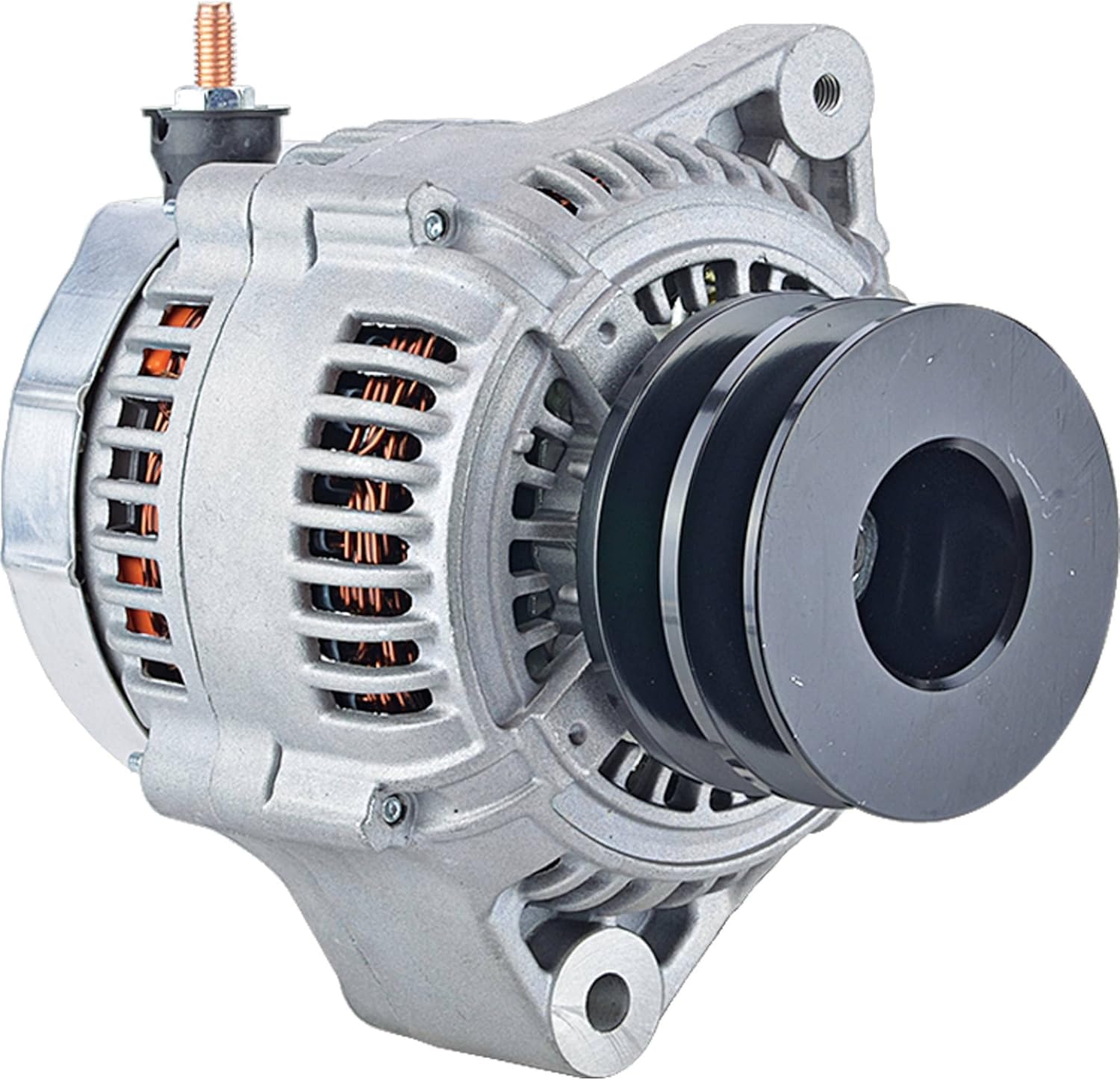 Alternator Compatible with/Replacement for Komastsu Tug Tow Tractor MA25 MA-25 Ir/If 12 Volt, 120 Amp, 102211-0830, 600-861-1951