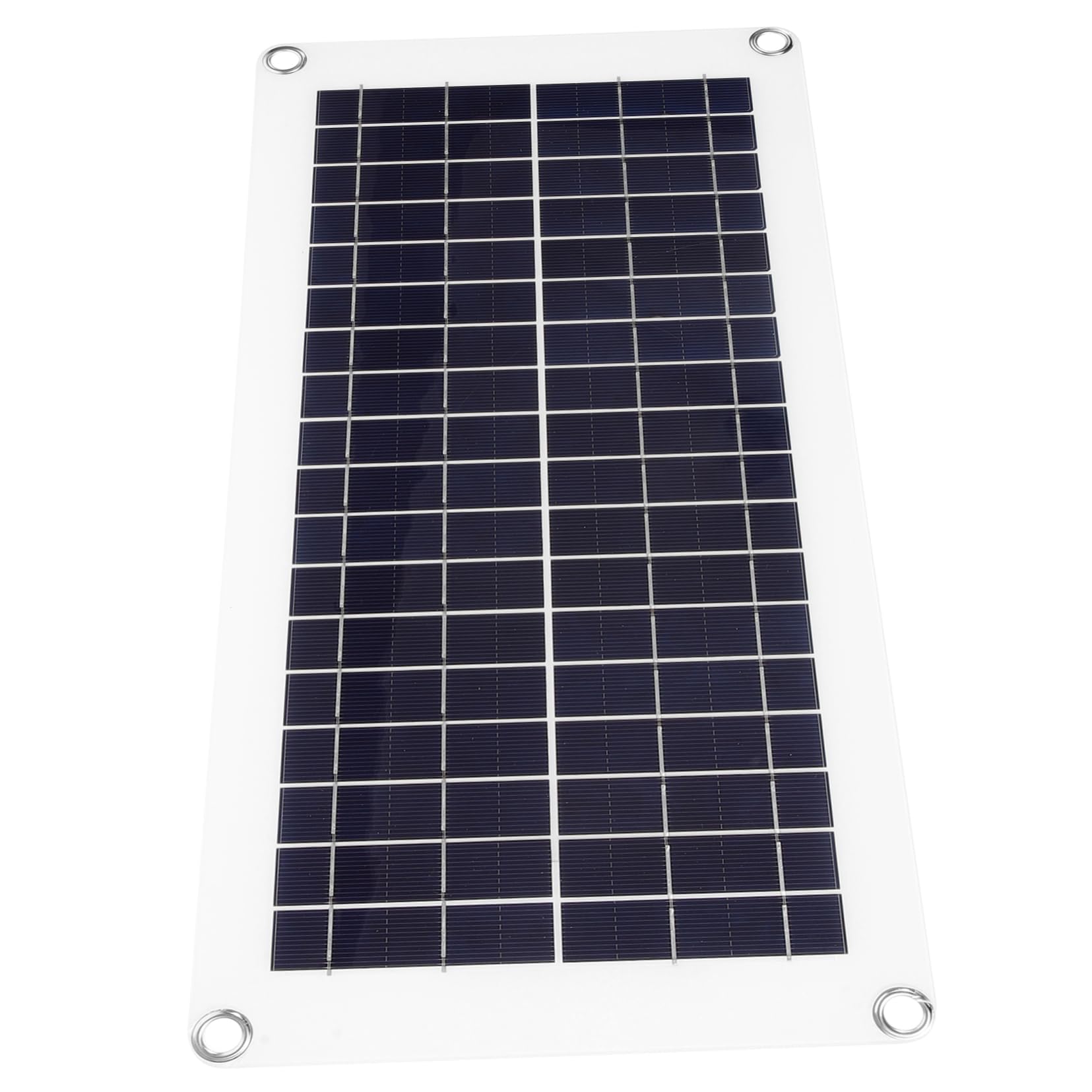 Toyvian Portable Solar Panel Charger Durable Solar USB Charger for Camping High Speed Charging for Phones Outdoor Devices Multiple Charging Options Output