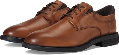 Nunn Bush Mens Kore Icon Plain Toe Oxford Easy on Easy Off Dress Casual Shoe