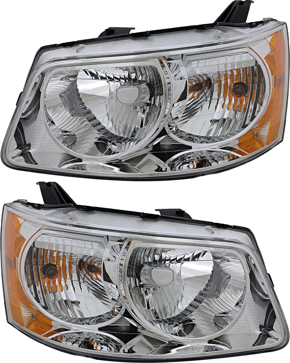 For Pontiac Torrent Headlight 2006 2007 2008 2009 Driver and Passenger Side Headlamp Assembly Replacement