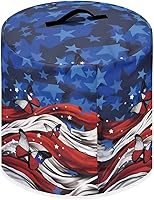 Vista 109 de Cubierta abstracta para freidora de aire con estampado de corazón, cubierta de olla a presión de 3 cuartos de galón, cubierta antipolvo para olla a