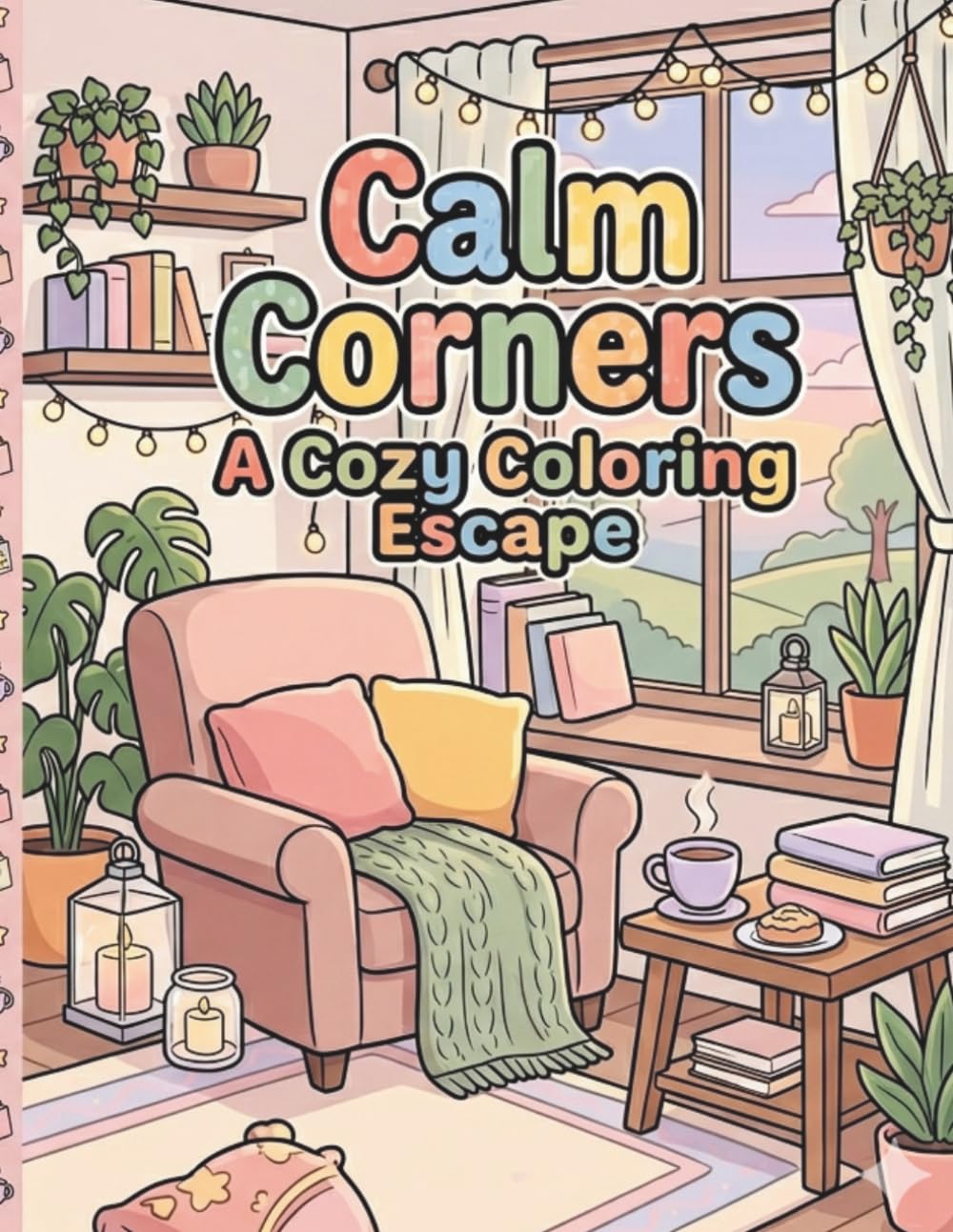 Calm Corners A Cozy Coloring Escape